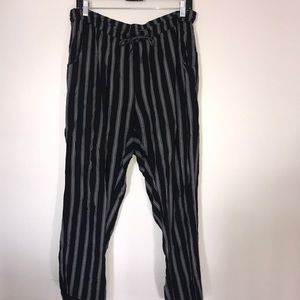 American eagle striped pants